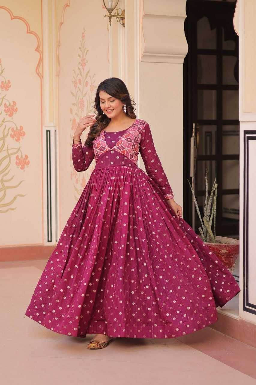 Cotton Party Gown - MYLUXURY LANE ENTERPRISE